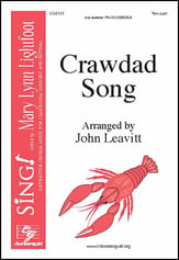 Crawdad Song Two-Part choral sheet music cover